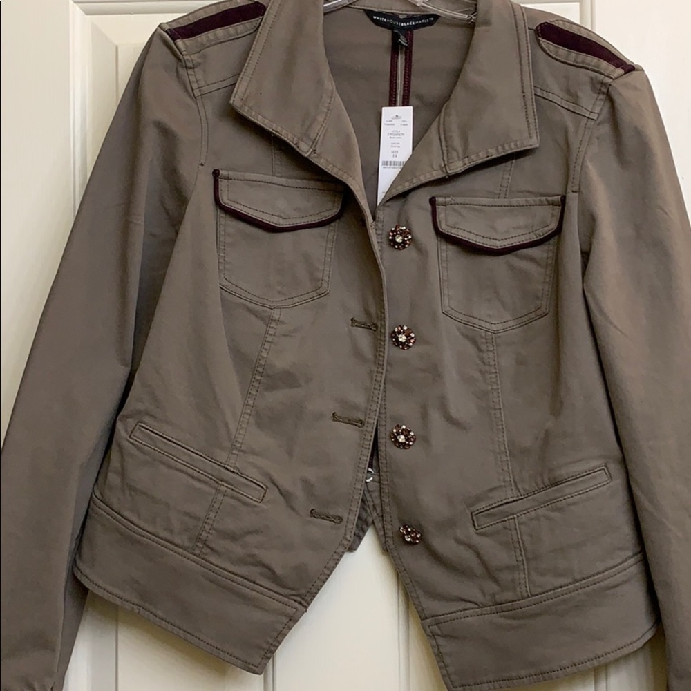 White House Black Market Brand New Jacket Sz 14